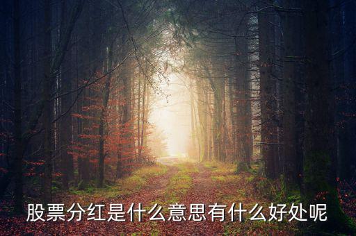 分紅什么意思,股市分紅除息是什么