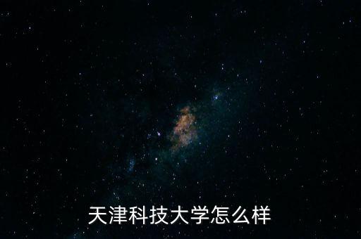 天津科技大學(xué)怎么樣