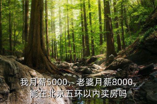 我月薪5000，老婆月薪8000，能在北京五環(huán)以內(nèi)買房嗎