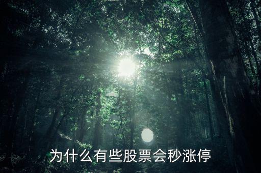 為什么小盤(pán)股容易漲停,為什么有些股票會(huì)秒漲停