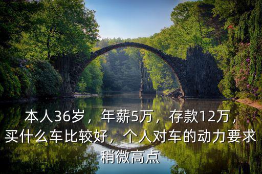 本人36歲，年薪5萬，存款12萬，買什么車比較好，個(gè)人對車的動(dòng)力要求稍微高點(diǎn)