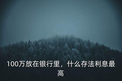 買(mǎi)什么利息最高,什么銀行利息最高