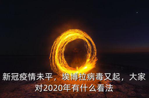 新冠疫情未平，埃博拉病毒又起，大家對2020年有什么看法