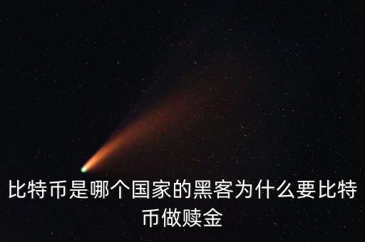 比特幣是哪個國家的黑客為什么要比特幣做贖金