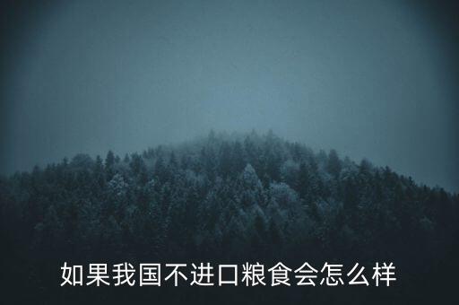 中國停止進出口會怎么樣,世界會變成什么樣