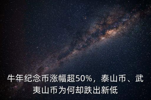 牛年紀(jì)念幣漲幅超50%，泰山幣、武夷山幣為何卻跌出新低