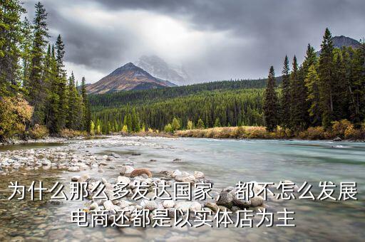 為什么那么多發(fā)達(dá)國家，都不怎么發(fā)展電商還都是以實(shí)體店為主