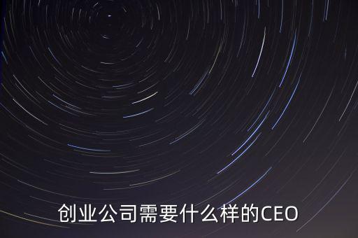 CEO一句話創(chuàng)業(yè)是什么,創(chuàng)業(yè)公司的CEO怎么拿薪水