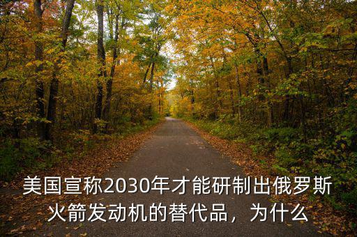 美國(guó)宣稱2030年才能研制出俄羅斯火箭發(fā)動(dòng)機(jī)的替代品，為什么