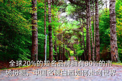 全球20%的知名品牌擁有80%的市場份額，中國名牌白酒如何走向世界