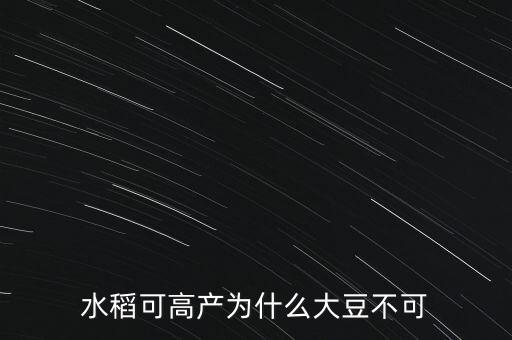 水稻為什么不能高產,反而去種常規(guī)水稻