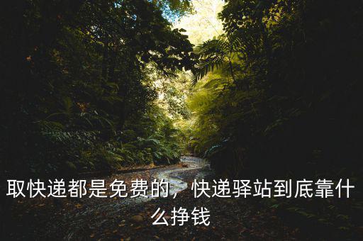 快遞接收點(diǎn)靠什么賺錢,快遞驛站到底靠什么掙錢