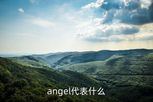 angel代表什么