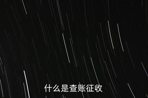 什么是查賬征收