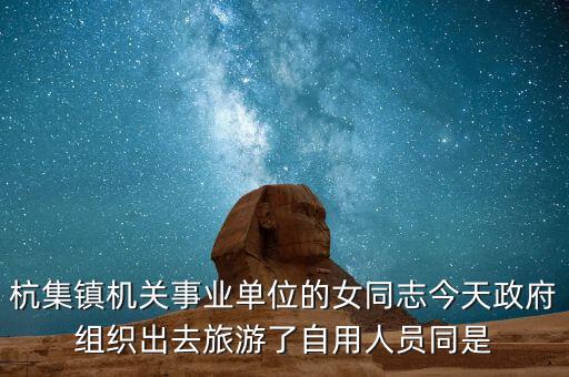 杭集鎮(zhèn)機關事業(yè)單位的女同志今天政府組織出去旅游了自用人員同是