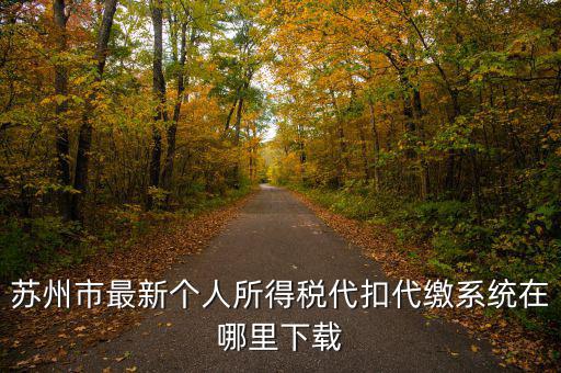 蘇州什么app可以查個稅，蘇州市最新個人所得稅代扣代繳系統(tǒng)在哪里下載