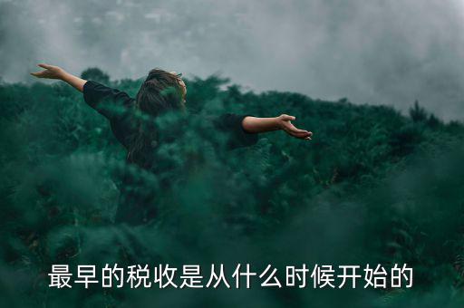 最早的稅收是從什么時(shí)候開始的