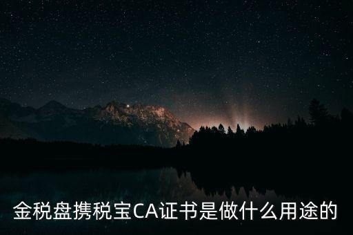 企業(yè)ca證書有什么用，財悠悠CA數(shù)字證書有什么作用對于企業(yè)可以起到什么作用