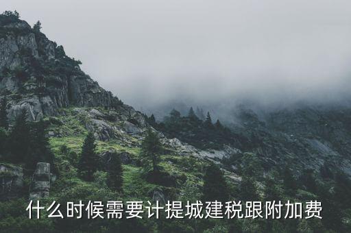 什么時(shí)候需要交附加稅，燃油附加稅什么時(shí)候會(huì)收取