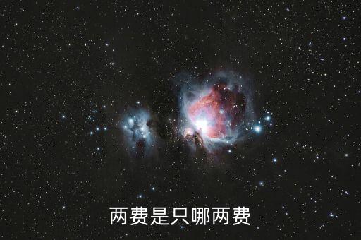 國稅的兩費(fèi)是什么意思，兩費(fèi)是只哪兩費(fèi)