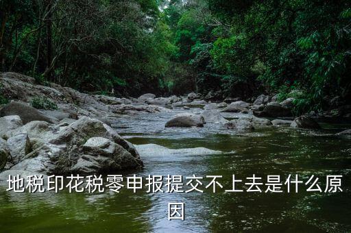 印花稅申報異常是什么原因，地稅印花稅零申報提交不上去是什么原因