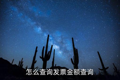 如何查詢發(fā)票額度嗎，怎么查詢發(fā)票金額查詢