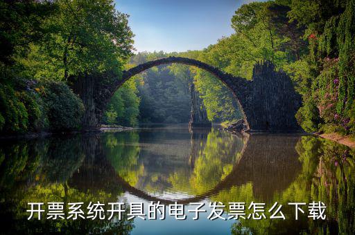 開(kāi)票系統(tǒng)開(kāi)具的電子發(fā)票怎么下載