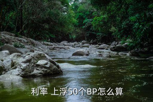  利率 上浮50個(gè)BP怎么算