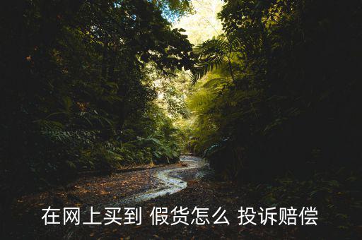 網(wǎng)購假貨怎么投訴,消費者網(wǎng)購受損怎么辦?