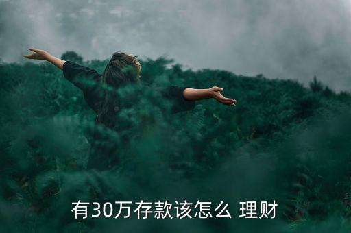 有三十萬怎么理財(cái),選擇正規(guī)大平臺(tái)理財(cái)安全有保障