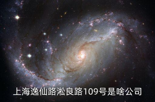 上海逸仙路淞良路109號(hào)是啥公司