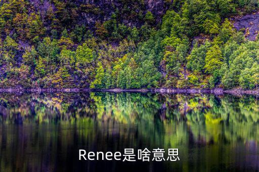 咨信是什么意思，Renee是啥意思