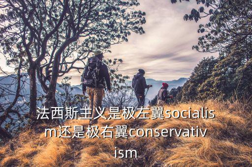 極右翼是什么意思，法西斯主義是極左翼socialism還是極右翼conservativism