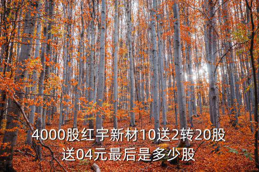 紅宇新材為什么從40塊到12塊，雙塔股票為什么由40元跌到12元