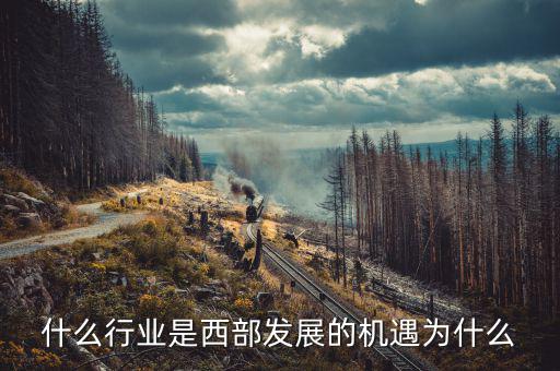 行業(yè)機(jī)遇包括什么，什么行業(yè)是西部發(fā)展的機(jī)遇為什么