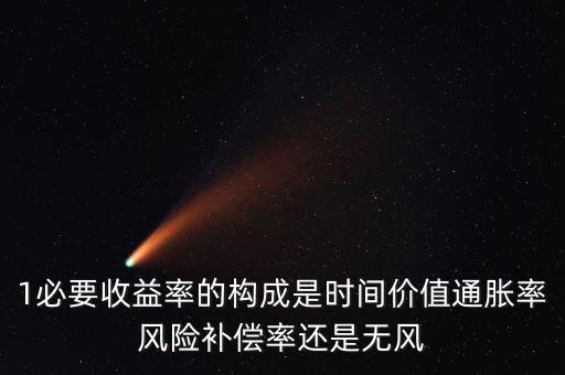 普通股的必要收益率是由什么組成，計算股票價格中的必要收益率是什么東西