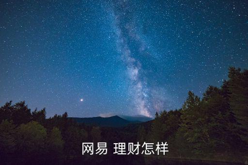  網(wǎng)易 理財怎樣