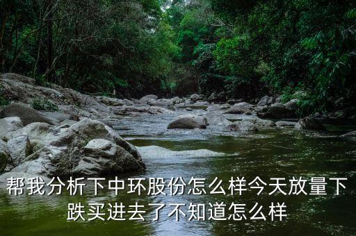 幫我分析下中環(huán)股份怎么樣今天放量下跌買進(jìn)去了不知道怎么樣