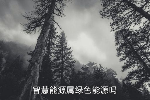 智慧能源是什么板塊，智慧能源屬綠色能源嗎