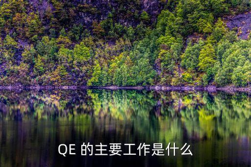 QE 的主要工作是什么