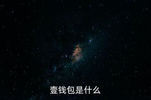 壹錢(qián)包是什么