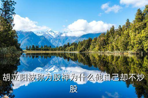 胡立陽為什么離開華爾街，胡立陽被稱為股神為什么他自己卻不炒股