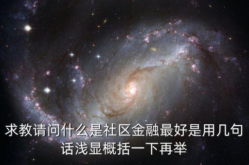 什么是區(qū)域金融，隨行付公司得隨商貸與區(qū)域鏈金融有什么區(qū)別