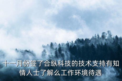 合縱科技是做什么的，合縱科技在那個開發(fā)區(qū)