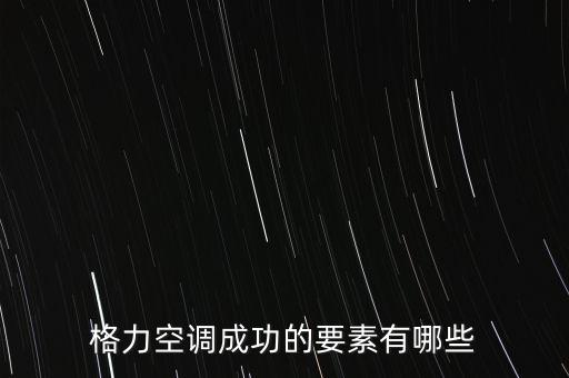 格力電器成功實(shí)行專業(yè)化戰(zhàn)略的因素是什么，格力空調(diào)成功的要素有哪些