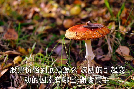  股票價格到底是怎么 波動的引起變動的因素有哪些,謝謝高手