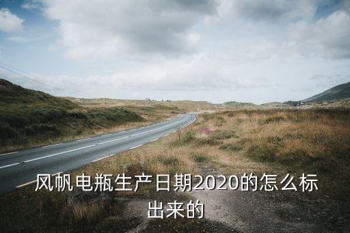  風(fēng)帆電瓶生產(chǎn)日期2020的怎么標(biāo)出來的