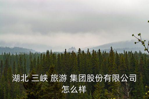 宜昌三峽旅游集團是國企嗎,湖北三峽旅游集團股份有限公司是國企嗎