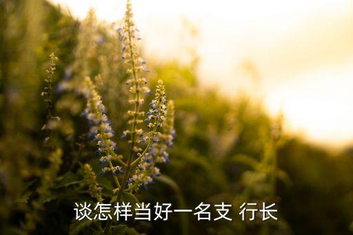 當(dāng)銀行行長(zhǎng)需要什么,中原銀行行長(zhǎng)什么級(jí)別