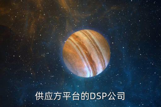 供應(yīng)方平臺的DSP公司